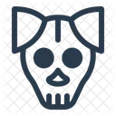 Dog Da De Los Muertos Day Of The Dead Icon
