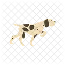 Dog Hunter Running Icon