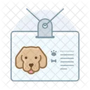 Dog Id Dog Id Badge Labrador Icon
