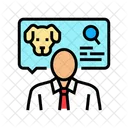 Judge Dog Competition Icon