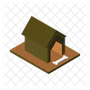 Dog Kennel Dog House Pet House Icon