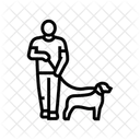 Leash Dog Competition Icon
