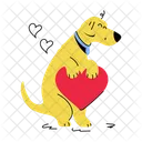 Dog Love  Icon
