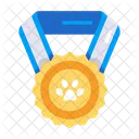 Animal Award Pet Reward Dog Medal Icon