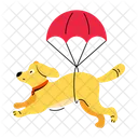 Dog Parachute  Icon