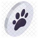 Animal Footprint Dog Paw Animal Paw Symbol