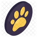 Animal Footprint Dog Paw Animal Paw Symbol