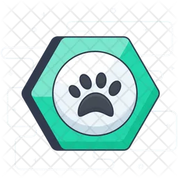 Dog Paw  Icon