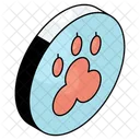 Animal Footprint Dog Paw Animal Paw Icon