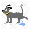 Cute Puppy Dog Holding Puppy Holding Icon
