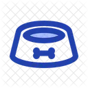 Eating Time Bone Simple Icon