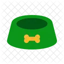 Eating Time Bone Simple Icon