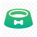 Eating Time Bone Simple Icon