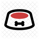 Eating Time Bone Simple Icon