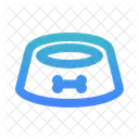 Eating Time Bone Simple Icon