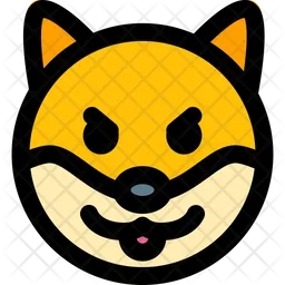 Dog Pouting Emoji Icon