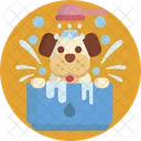 Dog Shower Dog Bathing Icon