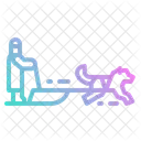 Dog Sleigh  Icon