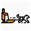 Dog Sleigh Icon