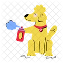 Cute Puppy Dog Holding Puppy Holding Icon