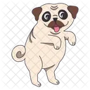 Dog Standing  Icon
