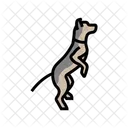 Standing Tall Dog Icon