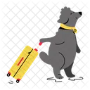 Dog Suitcase  Icon
