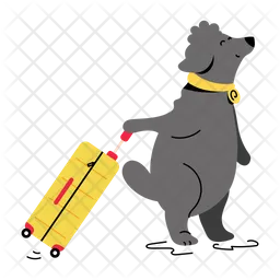 Dog Suitcase  Icon