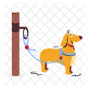 Cute Puppy Dog Holding Puppy Holding Icon