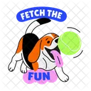 Dog Toy Playin Pet Icon