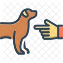 Dog Training Dog Order Icon