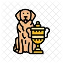 Trophy Dog Competition Icon