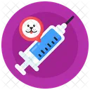 Dog Inoculation Dog Vaccination Dog Immunization Icon