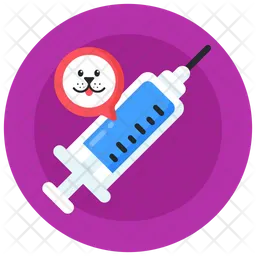 Dog Vaccination  Icon