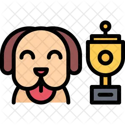 Dog Victory  Icon