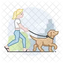 Dog Walk Icon