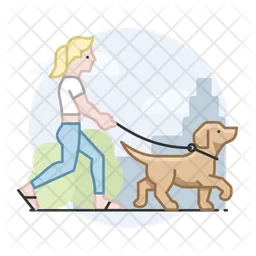 Dog Walk  Icon
