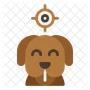 Dog Icon Target Icon