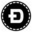 Doge Coin Blockchain Crypto Digital Money Cryptocurrency Icon