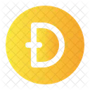 Dogecoin Cryptocurrency Crypto Icon