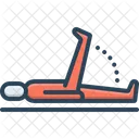 Doing Exercise Home Routine Movements Icon