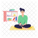 Doing Homework  Icon