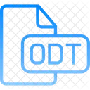 Dokument Datei ODT Symbol