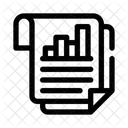 Dokument Diagramm Statistik Symbol