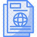 Dokument Schriftliche Aufzeichnung Papierkram Symbol