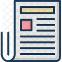 Dokument Blatt Textblatt Symbol