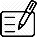 Dokument Quittung Bargeld Symbol