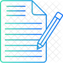 Bearbeiten Dokument Datei Symbol