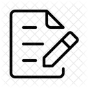 Schreiben Aktualisieren Andern Symbol