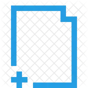 Dokument Datei Hinzufugen Symbol